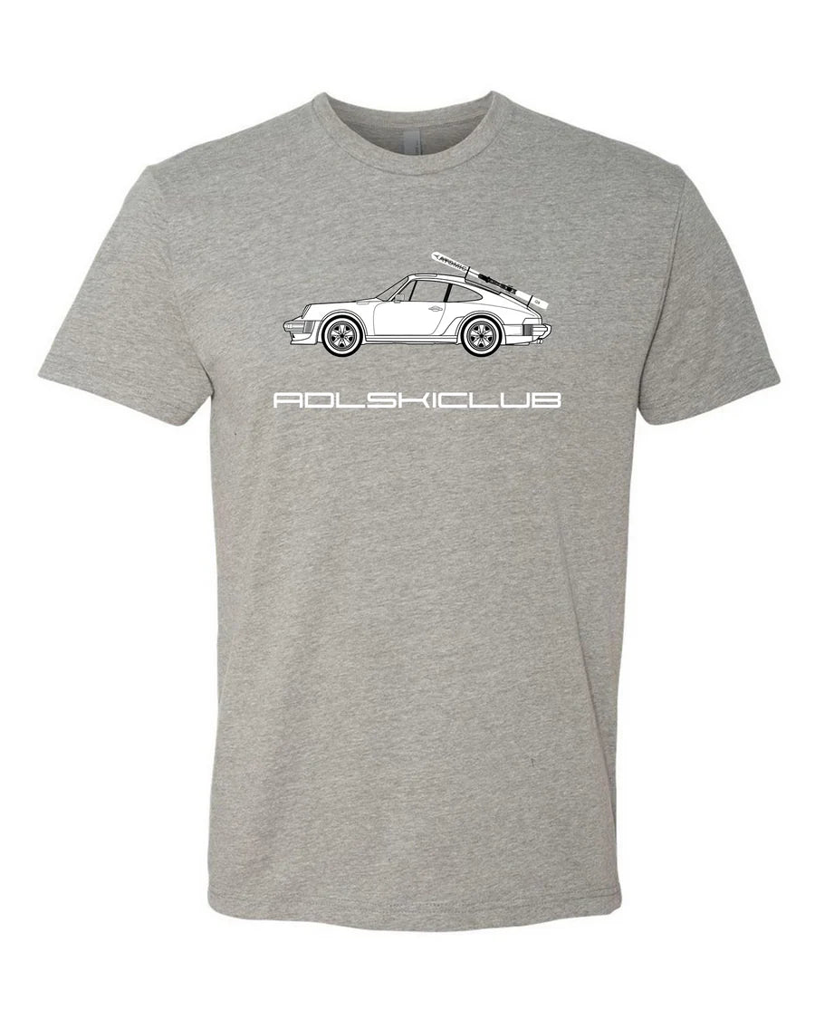 Classic Porsche Tee — Grey