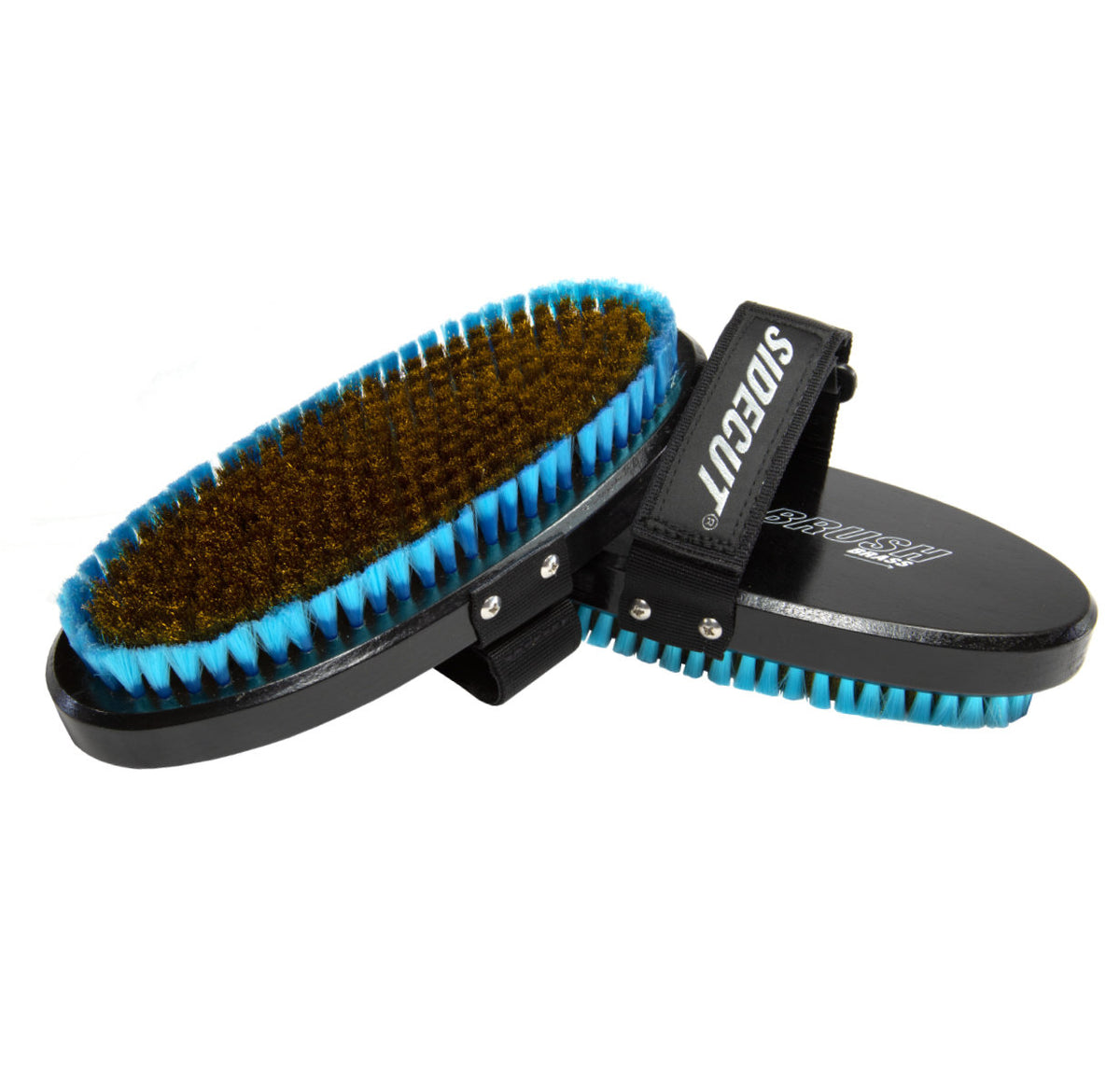 Sidecut Oval Wax Brush – Brass