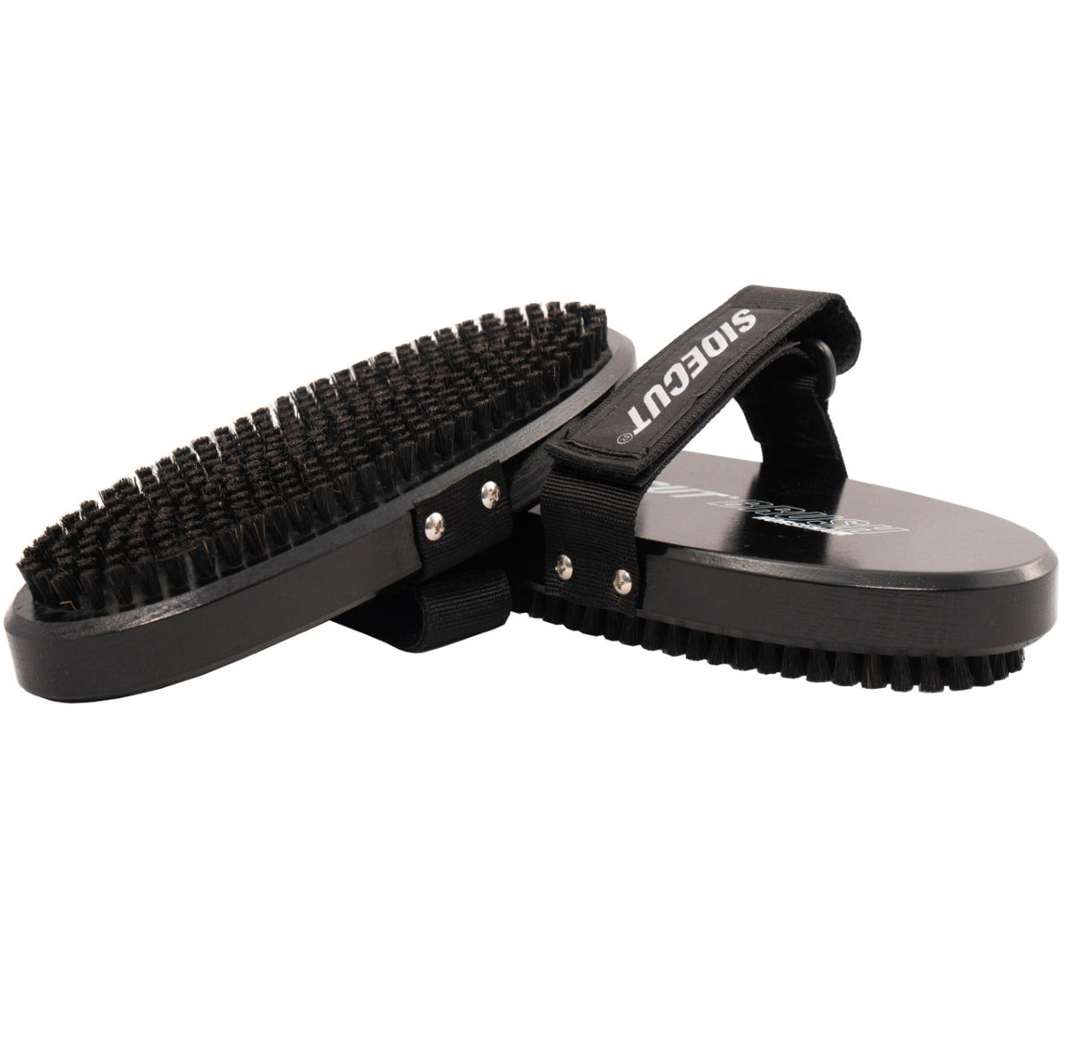 Sidecut Oval Wax Brush – Horsehair
