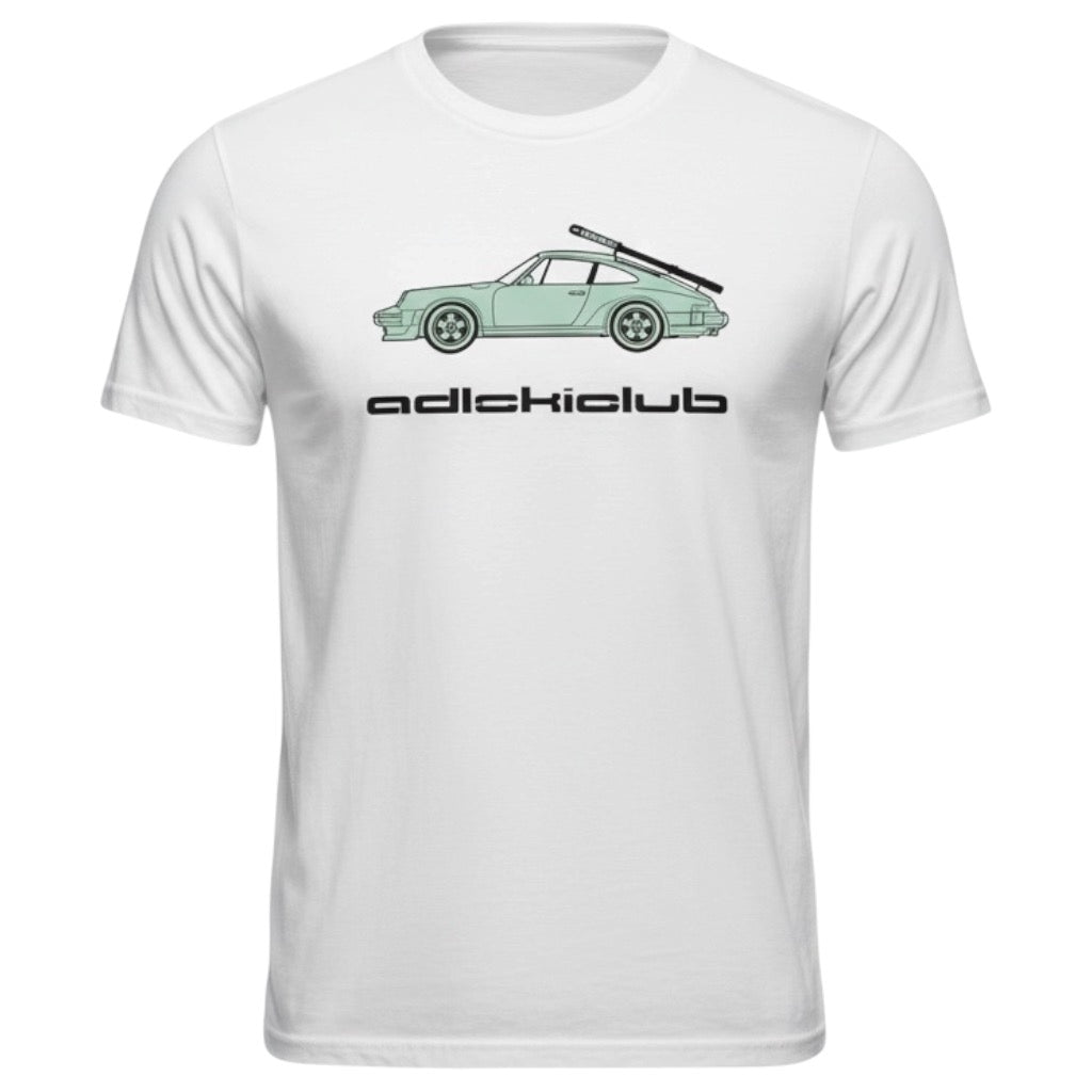 Classic Porsche Tee — White