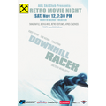 Downhill Racer Retro Movie Night Poster